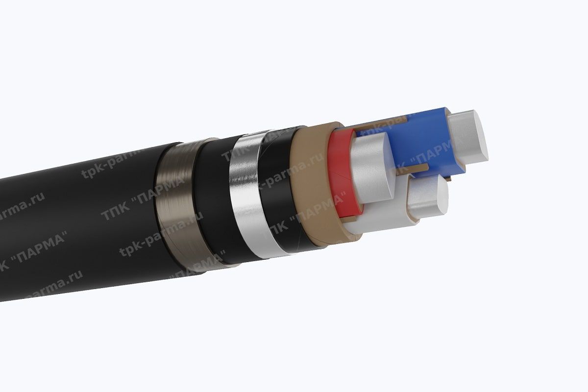 Фотография провода Кабель ААШп 3х35 - 6кВ