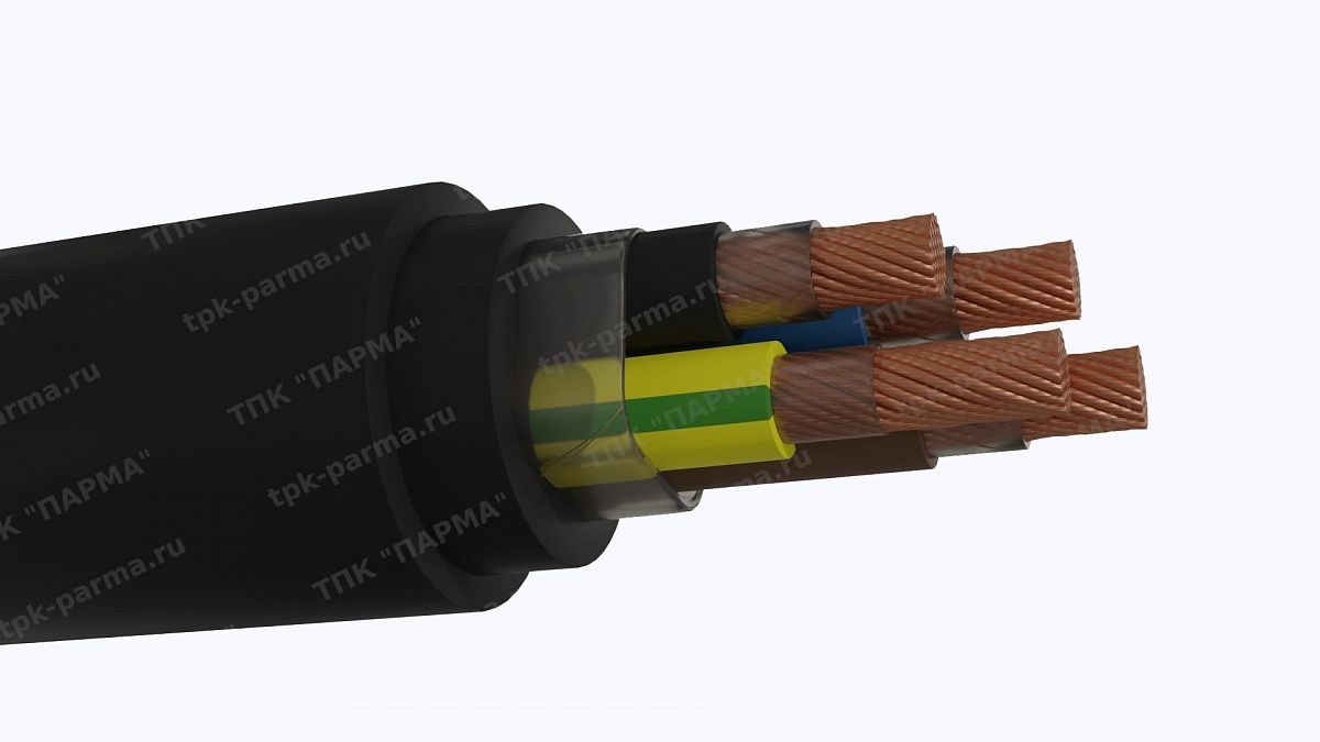 Кабель КПГН 3х120+1х120