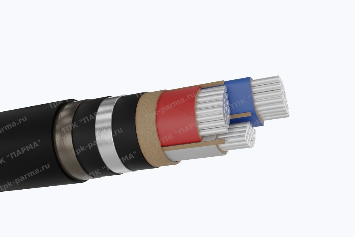 Фотография провода Кабель АСШв 3х240 - 6кВ