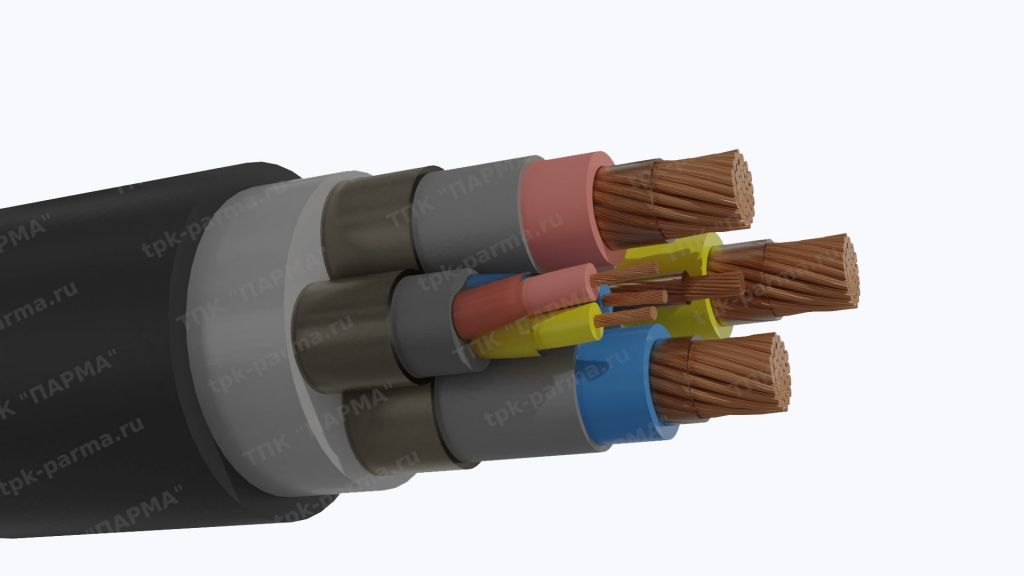 Фотография провода Кабель КГЭШ 3х95+1х10+3х10