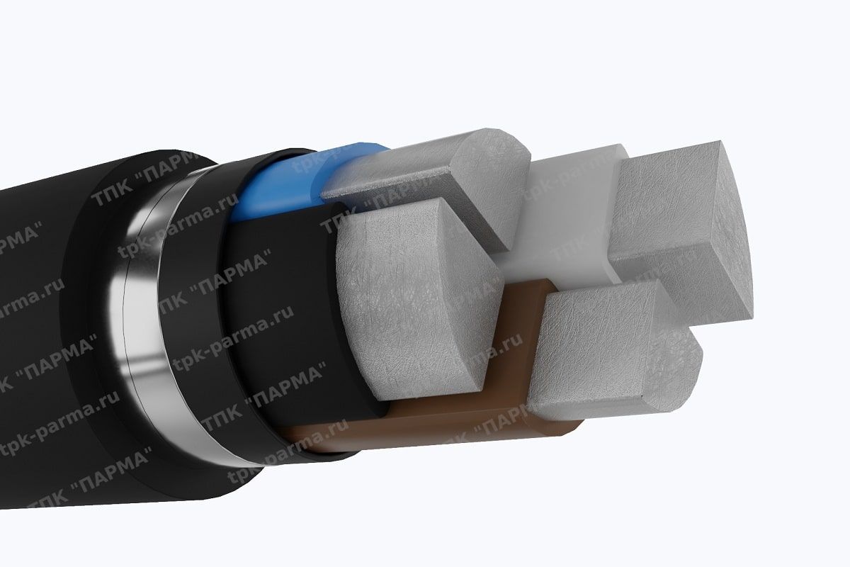 Фотография провода Кабель АПвБбШв 4х35