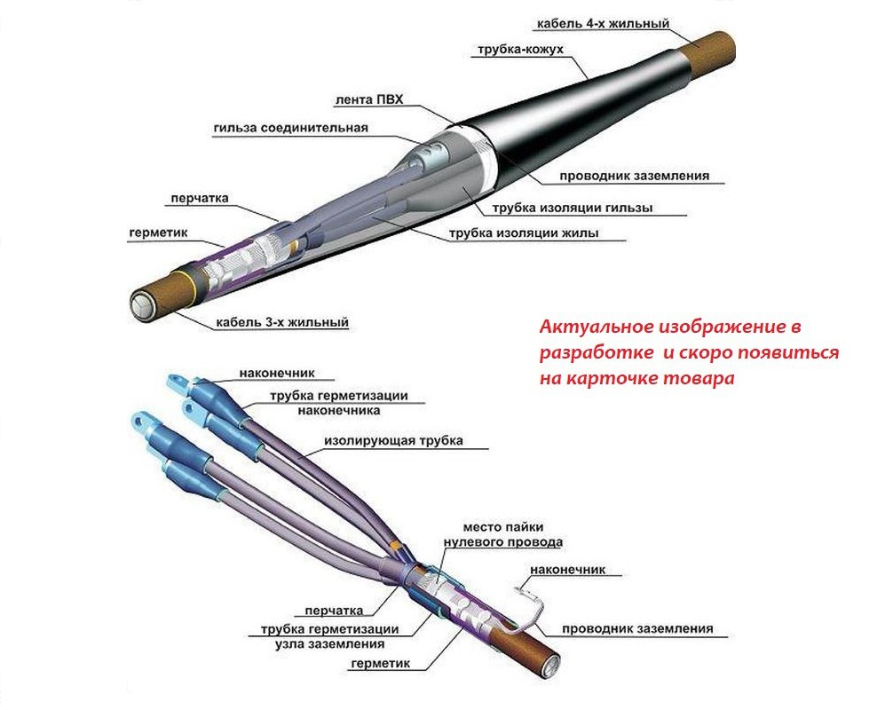 Муфта кабельная 3 КВНТп 1 (10-25) (НП)