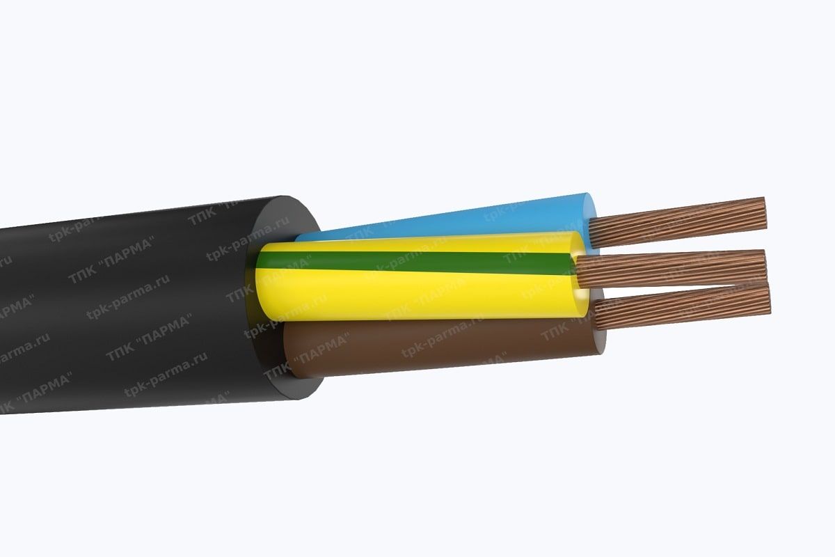 Фотография провода Кабель ПРМ 3х0,75