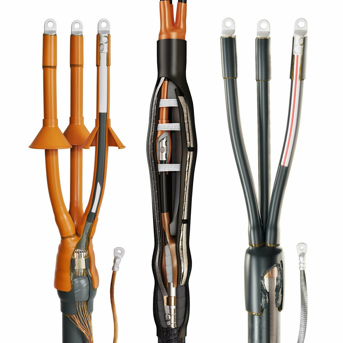 Муфта кабельная 3КВНТп-1-70...120 исп.01