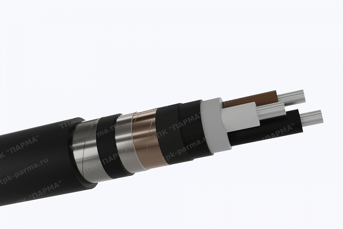 Фотография провода Кабель АВБШвнг(A)-LS 3х50 - 6кВ