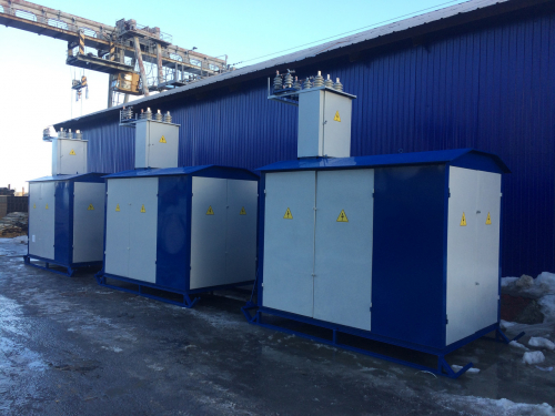 Подстанция КТПН-Т-В/К 630/10/0,4 с РЛНД передвижная тупиковая