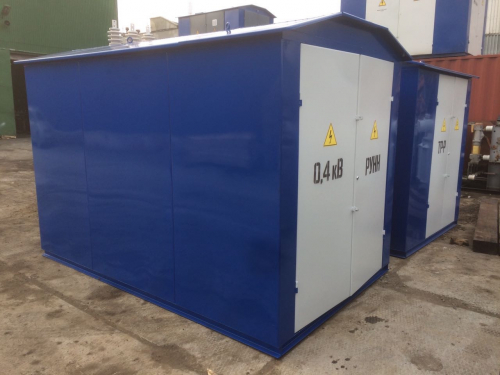 Подстанция 160/6/0,4 КТПН Воздух/Кабель с РВЗ или ВНА тупиковая