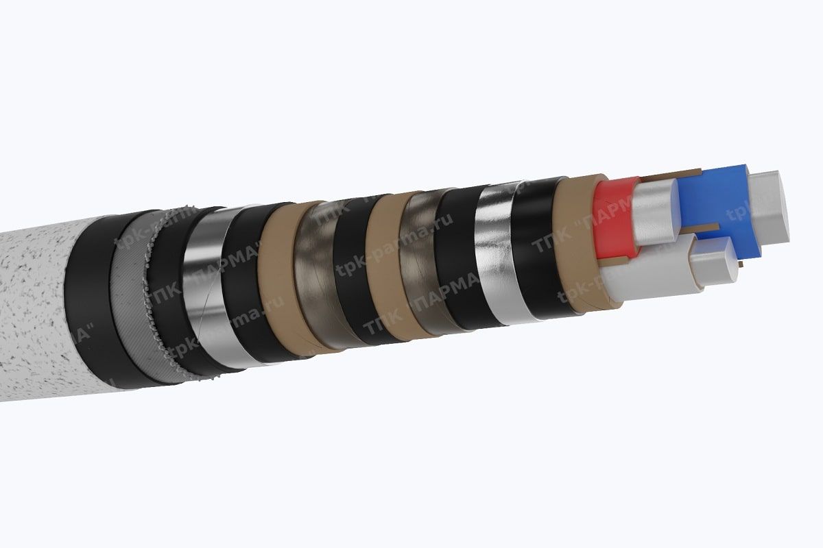 Фотография провода Кабель ЦАСБл 3х120 - 10кВ